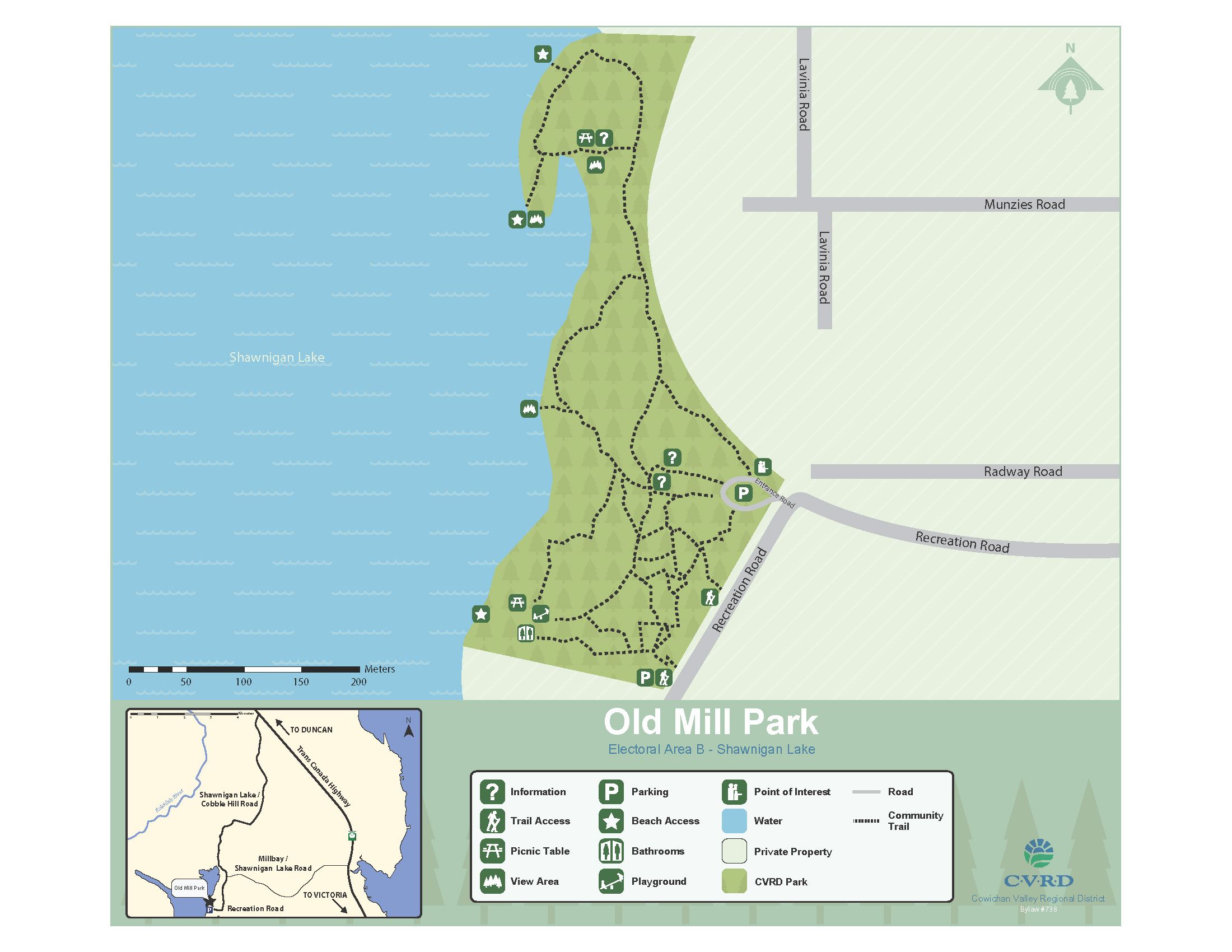 Old Mill Park Map