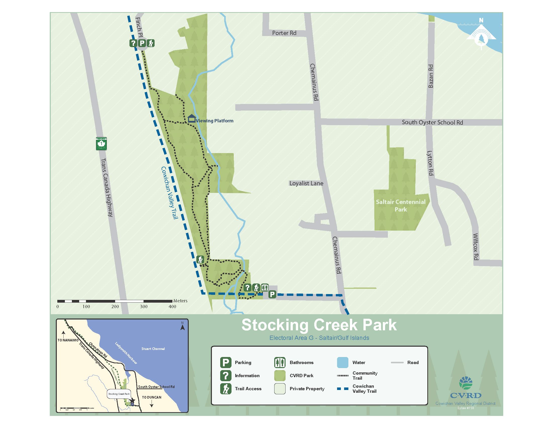 Stocking Creek Park Map