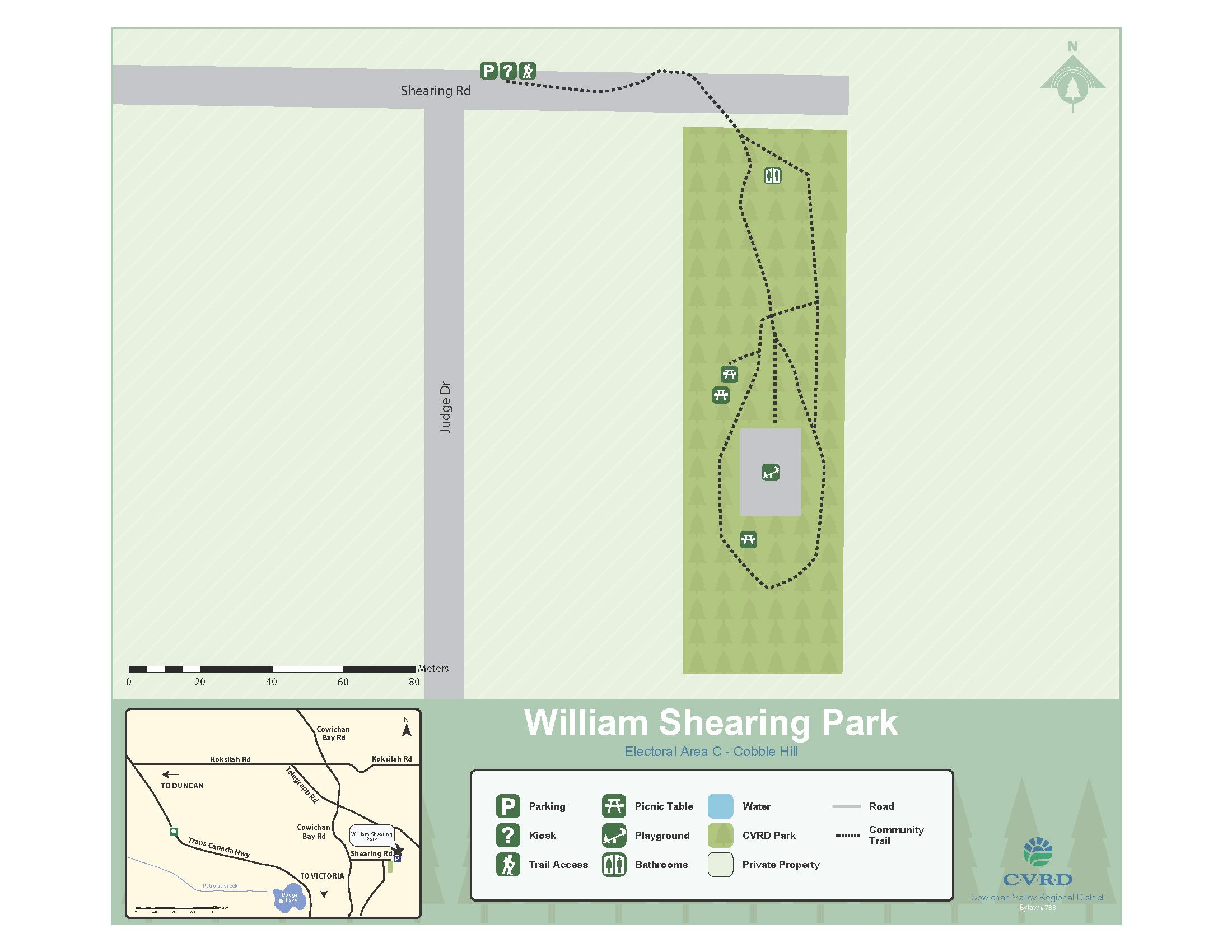 William Shearing Park Map